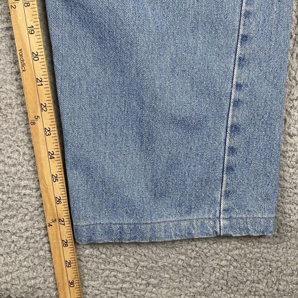VTG Levi's regular Straight Fit Jeans Men's 38x32 Measured (36x28) Medium Wash - Picture 5 of 11